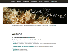 Tablet Screenshot of helenawoodworkers.com